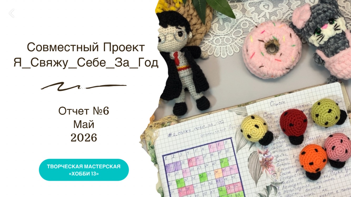 СП «Я свяжу себе за год», отчет №6, участник №54