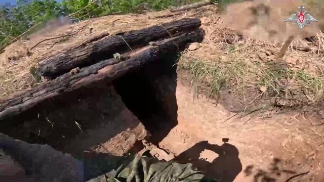Боевая работа расчета миномета группировки «Восток»