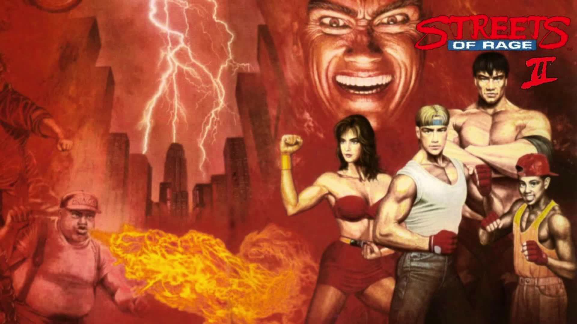 Streets of Rage 2 Sega coop Аркадий Gir