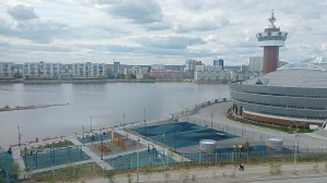 Якутск. Прогулка по берегу озера Сайсары,по пути из поликлиники. Утки,чайки.