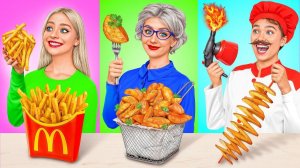 Кулинарный Челлендж# Я против Бабушки # Кто Победит в Кулинарной Битве от Friendly DO