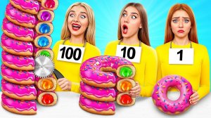 100 Слоев Еды Челлендж # Смешные Ситуации с Едой от Friendly DO