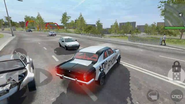 Играю в MadOut CarParking смотреть онлайн