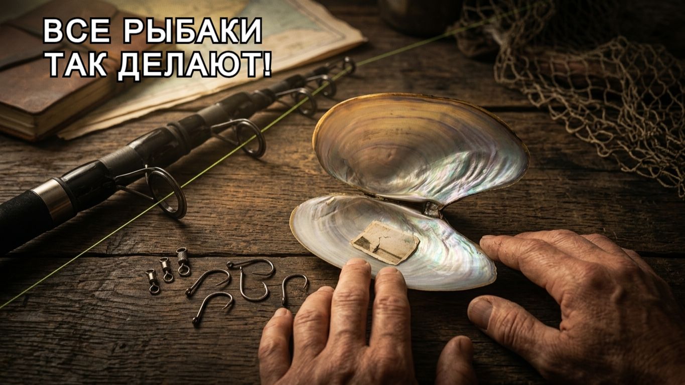 Вот как поступают все рыболовы! Секреты ужения. Мастерим приманки для рыбалки.