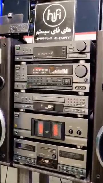 🎵SONY🔊HI-FI TOWER🔊MUSIC SYSTEM🎵