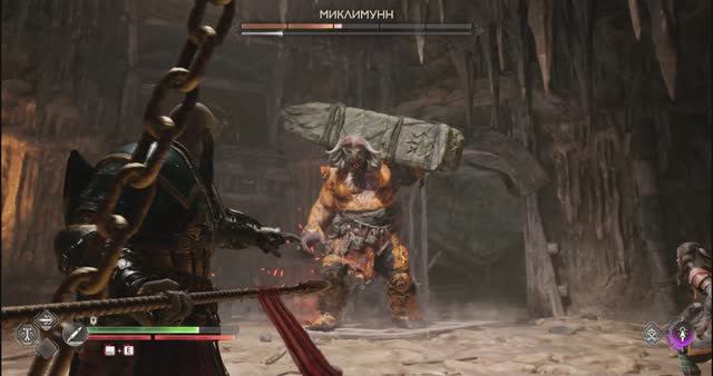 40 God of War Ragnarok - сердцевина - шахтерская слава - мидгард - гибель Дагеста