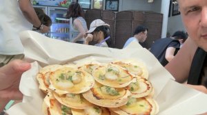 Дегустируем морские гребешки в тайланде
