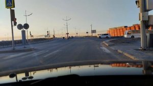 Новый Уренгой вечером.2026 год,июнь