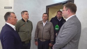 Ковальчук осмотрел перед сдачей филиал брянской Сеченовки и поликлинику №4