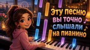 Красивая песня на пианино | Вы точно ее слышали