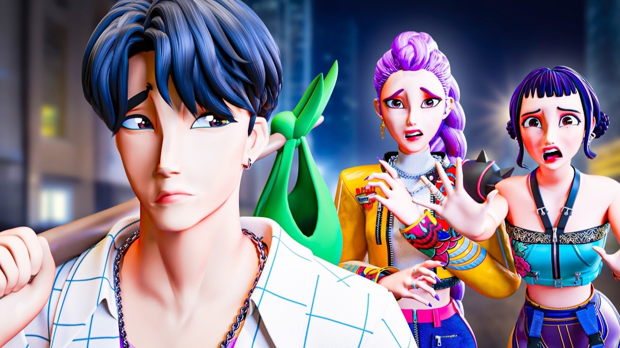 ДЖИНУ УЕЗЖАЕТ! K-Pop Охотницы на Демонов Huntrix анимация смотреть онлайн