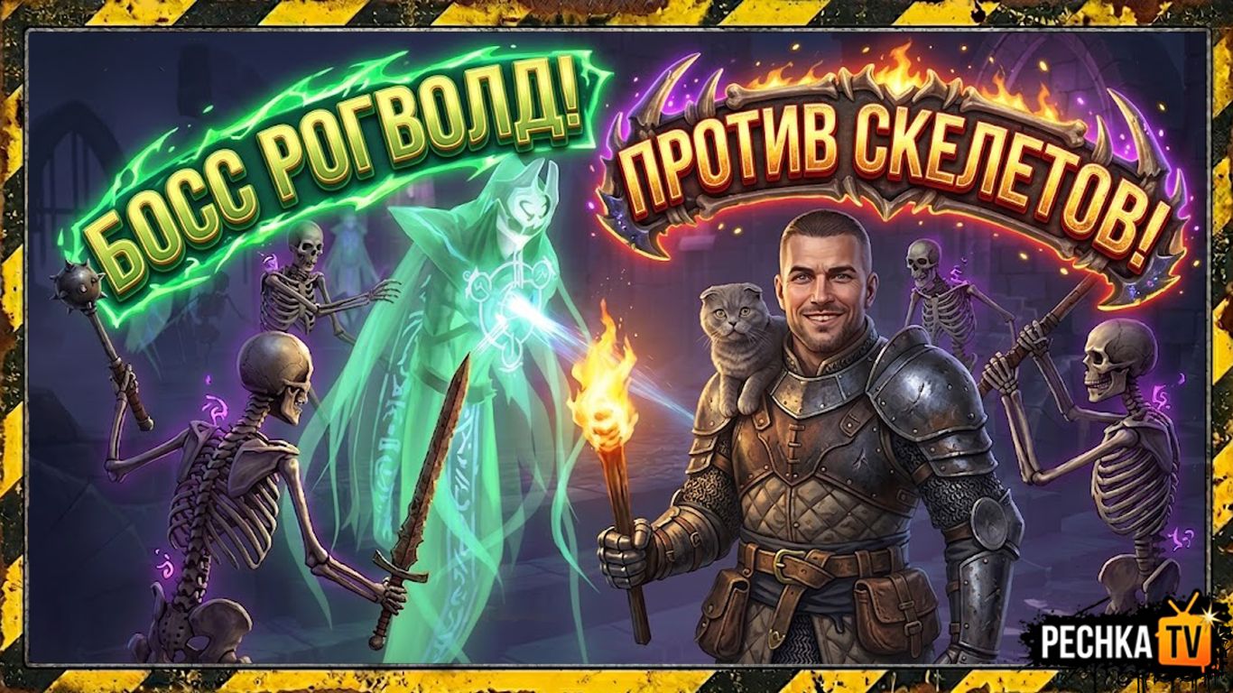 БОСС РОГВОЛД ПРОТИВ СКЕЛЕТОВ В ГРИМ СОУЛ! ЗЛОВЕЩАЯ ЦИТАДЕЛЬ И ЗАДАНИЕ ВЕТЕРАНА GRIM SOUL | PECHKA TV