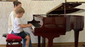 Дуэт с преподавателем. Исп. Шубных Аким- «Хороводный танец», Филипп Кеверин