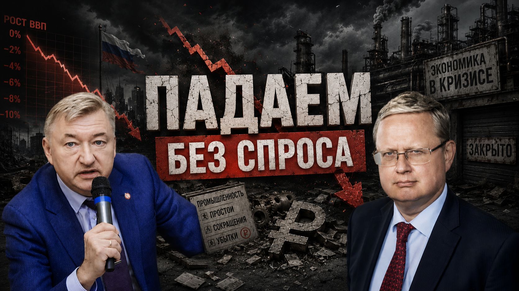 Владимир Боглаев/Михаил Делягин: ТАК ЧТО ТАМ С ВВП? смотреть онлайн