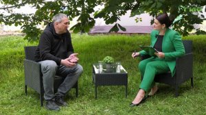 Иван Носков посетил «Зелёную студию» телеканала «Самара‑ГИС» на фестивале «Пресса‑2026»