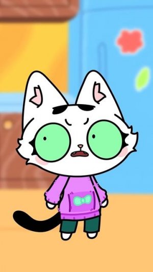 Желешечки были вкусными 😔 #мультик #cat #симба #cartoon #animation