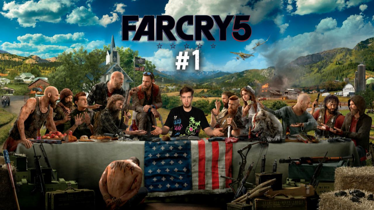 АРЕСТ ИОСИФА СИДА И ПЕРВЫЙ ТАЙНИК С ЛУКОМ! — Far Cry 5 #1