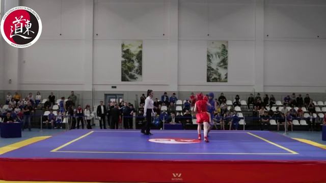 Чемпионат и Первенство России по ушу 2024 года. Фрагменты поединков ушу-саньда. Часть 7 смотреть онлайн