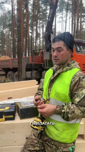 Малооборотистая дрель в деле