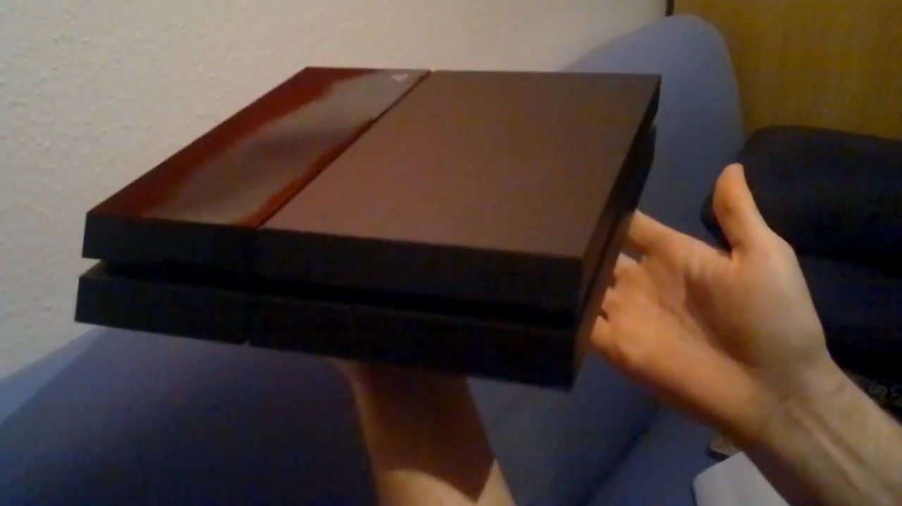 PlayStation 4 PS4 распаковка
