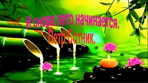 И снова лето начинается. Петр Сотник.