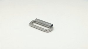 Рамка прямоугольная с роликом 4950RSS/5x40x11 D 5,0 NK (Цвет: никель) (Материал: сталь нержавеющая)