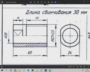 Компас 3Д | Резьбовые операции | муфта резьбовая | Видеоурок №35