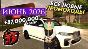 ВСЕ РАБОЧИЕ ПРОМОКОДЫ НА БЛЕК РАША ИЮНЬ 2026 😳 ЛУЧШИЕ ПРОМОКОДЫ BLACK RUSSIA RP