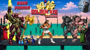 Golden Axe Legend - Ax Battler Route Ретро Аркада