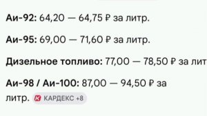 ⛽️Бензин вслед за дизтопливом начал дорожать на заправках Москвы

За последнюю неделю выросли цены