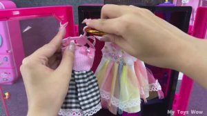 🔥 Королевский гардероб Барби и музыкальная рок-кровать  Обзор игрушек