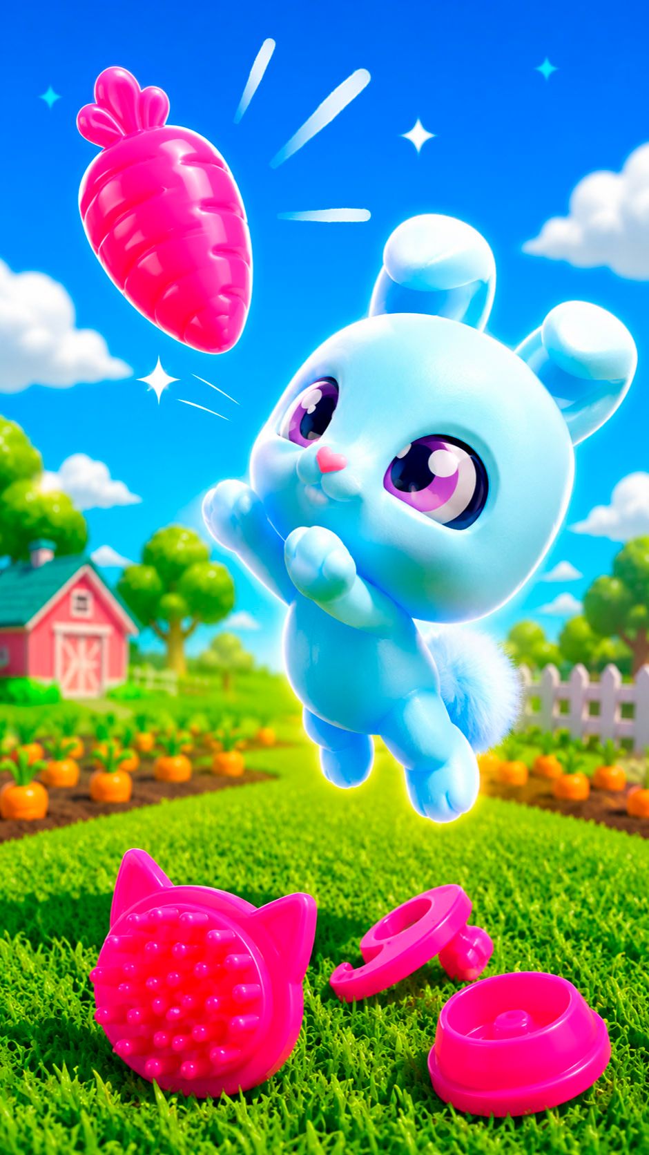 Игровой набор ХрумХрумЧики.🦕🤩🐰Милые крольчата Дрими надевают шапочку динозавра! Игры для детей!
