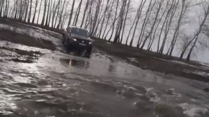 Приключения УАЗ «Патриот» на бездорожье