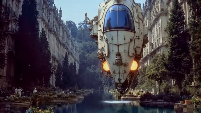Retrofutura – The Brass City： A Steampunk Dreamscape ｜ AI 4K смотреть онлайн