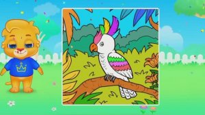 Детский развивающий мультфильм, пазлы, головоломка.