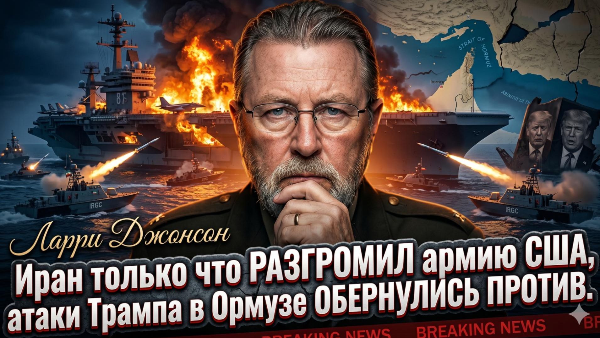 💥Ларри Джонсон | Иран уничтожил флот США? Атаки Трампа вышли боком