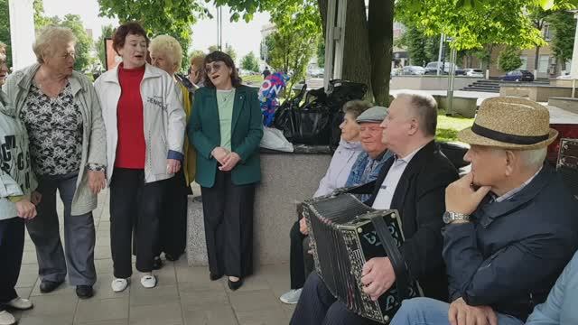 20260531 песня под гармонь Что стоишь качаясь тонкая рябина головой склоняясь до самого тына г Орёл