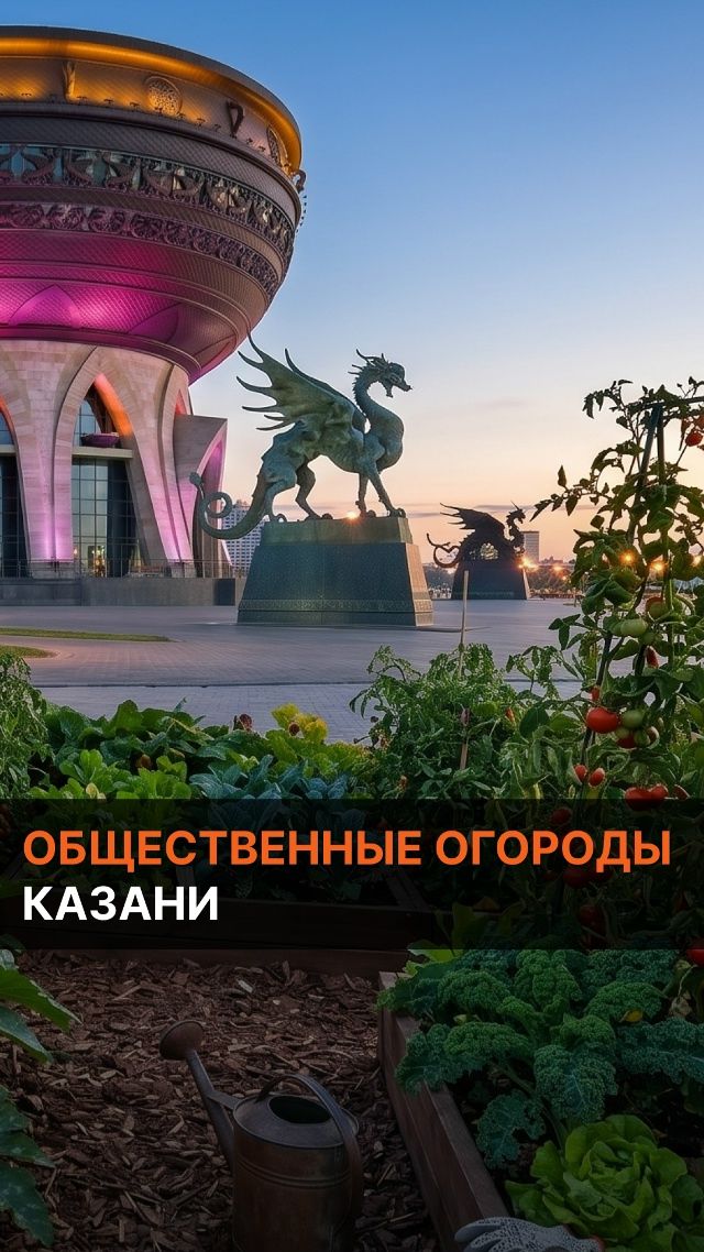 Общественные огороды Казани