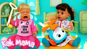 Эмили не делится своими игрушками! Что поможет куклам подружиться?