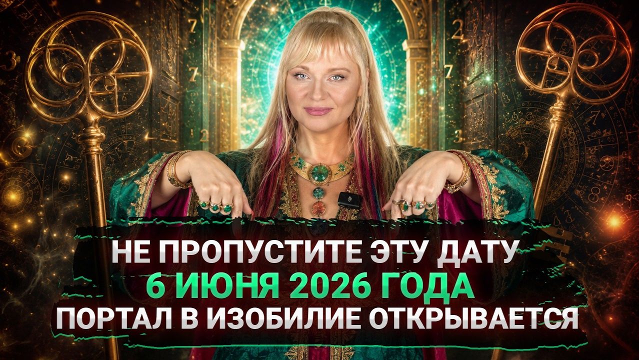 НЕ ПРОПУСТИТЕ ЭТОТ ДЕНЬ — 06.06.2026 I ПОРТАЛ В ИЗОБИЛИЕ ОТКРЫВАЕТСЯ I ВСЕ БЛАГА ПОЙДУТ В РУКИ смотреть онлайн