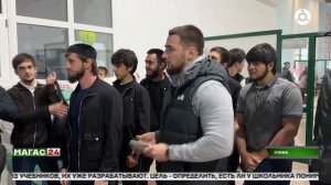 В Ингушетии встретили чемпиона Исмаила Барахоева