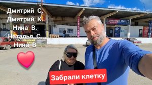 Купили клетку для птенца