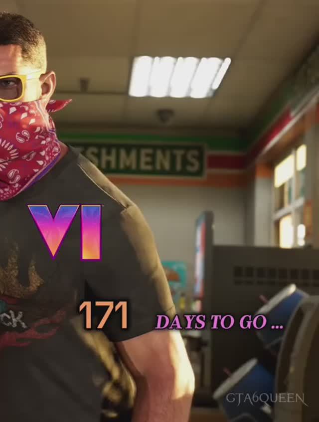 Считаем дни до релиза GTA- VI
