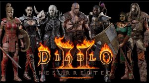 Diablo II Resurrected прохождение (часть 2-я) Спасение старпЁра Кайна