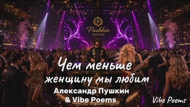 Чем меньше женщину мы любим - Александр Пушкин & Vibe Poems