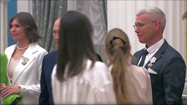 Президент Владимир Путин вручил Орден 