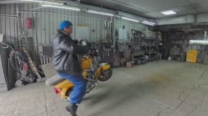 Минибайк из скутера