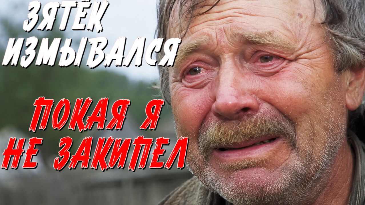ДОЧЬ МЕНЯ НЕ ЗАЩИЩАЛА, ЗЯТЬ ИЗДЕВАЛСЯ, ПОКА Я НЕ ЗАКИПЕЛ.СТРАШНАЯ ИСТОРИЯ ИЗ ЖИЗНИ. РАССКАЗ НА НОЧЬ.