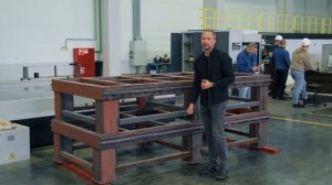 Один из этапов производства нового фрезерного станка линейки EXPERT