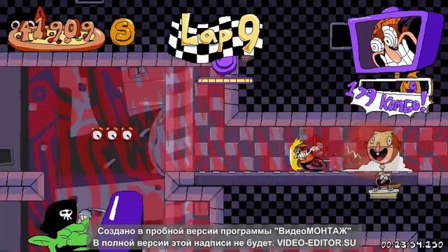 pizza tower но 10 lap для s смотреть онлайн